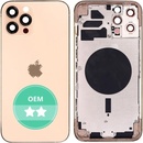 Náhradné kryty na mobilné telefóny Kryt Apple iPhone 12 Pro Max zadný zlatý