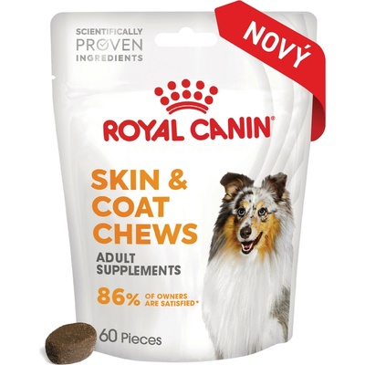Royal Canin Skin & Coat Adult Dog Supplements 5 x 240 g