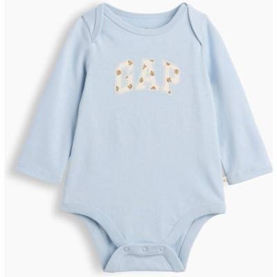 GAP Baby body s logom Modrá