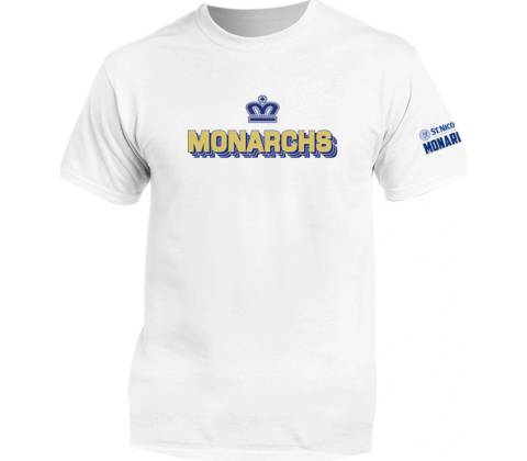 Monarchs Bratislava tričko Basic biele