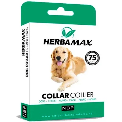 MAX Biocide Противопаразитна каишка за куче Herba MAX 75см (500112)