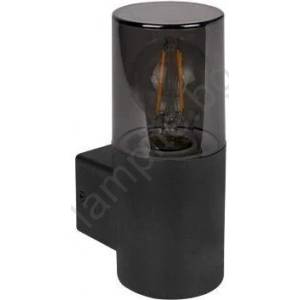 ILLUMAXX Външно стенно осветително тяло 1xE27/40W/230V IP44 черно/опушено (OS0135)