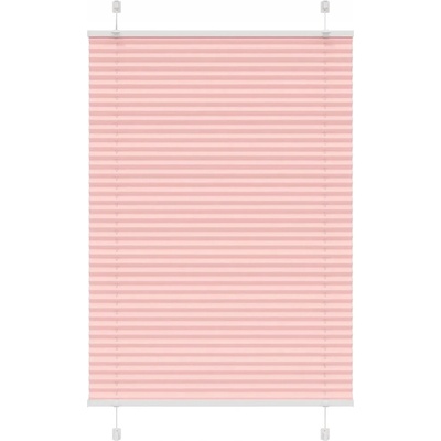 VidaXL Roleta plisé 85 x 150 cm růžová