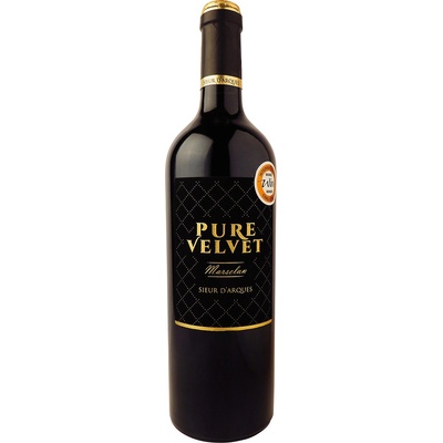 Sieur D'Arques Pure Velvet Marselan červené 2020 13% 0,75 l (čistá fľaša)