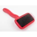 Chris Christensen Kärben II Slicker Brush - професионална сликър четка за кучета, малък размер, червена