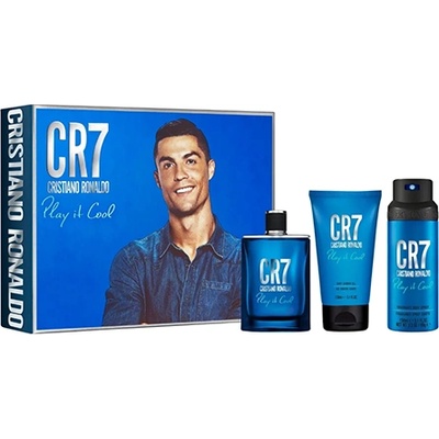 Cristiano Ronaldo Cr7 подаръчен комплект с тоалетна вода 100мл за мъже 1 бр