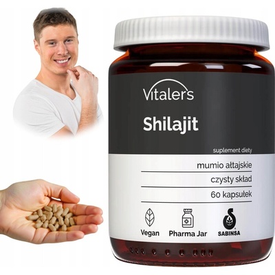 Vitaler's Shilajit 400 mg 60 kapslí