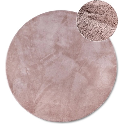 Villeroy & Boch Сиво-розов кръгъл килим ø 160 cm Leon - Villeroy&Boch (106161-160)