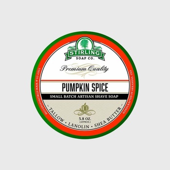 Stirling Soap Company Pumpkin Spice mýdlo na holení 170 ml
