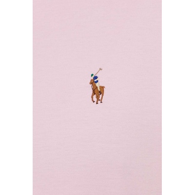 Памучна тениска с яка Polo Ralph Lauren (710704319)