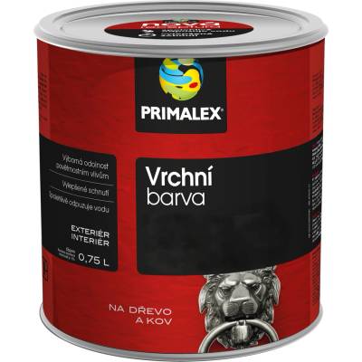 Primalex Farba vrchná lesk 0,75 l hnedá