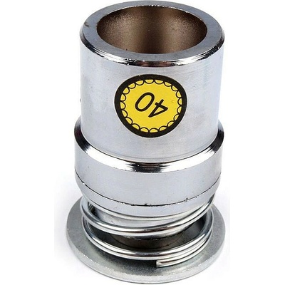 Piston na potahování knoflíků vel. 16", 18", 20", 24", 26", 28", 32", 36", 40", 44" Varianta: 40 barva nikl, Balení: 1 sada – Hledejceny.cz