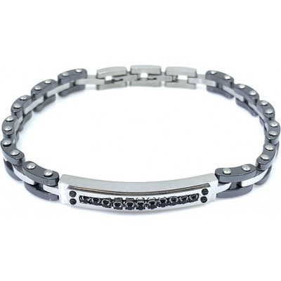 Jan Kos jewellery náramek z chirurgické oceli 12118369
