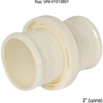 UNI-SP Конектор / съединител за маркуч 2" (цола), pvc - с щифтове и гумено уплътнение (uni-01013601)