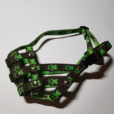 Palkar nylonový náhubek pro zkrácený čumák pro psy vel. 3 25 cm x 5,5 cm