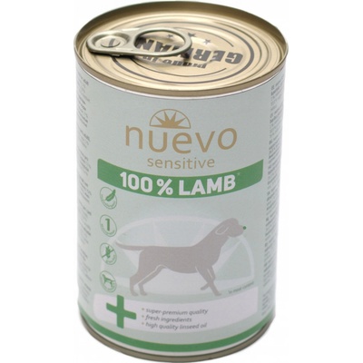 Nuevo Dog Sensitive 100% Lamb 400 g