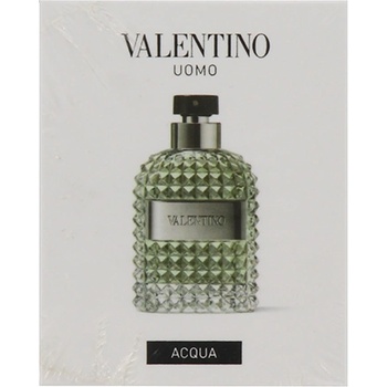 Valentino Uomo Acqua подаръчен комплект с 50бр. блотери за мъже 1 бр