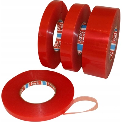 Tesa 4965 Obojstranná lepiaca páska 12 mm x 50 m priehľadná