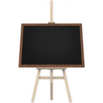 Allboards TB96_EW01 Křídová nemagnetická tabule s dřevěným rámem 90 x 60 cm