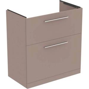 Ideal Standard i. Life A - Шкаф за мивка, 80x44x85 см, 2 чекмеджета, матово бежово T5274NH (T5274NH)