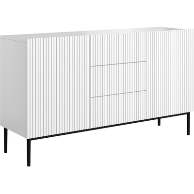 Nábytek Bogart Nical 150 cm s šuplíky a ryhovaným čelem