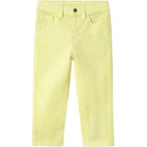 Mayoral Дълъг панталон Mayoral - Жълт, серж slim fit basic, 12 м (25-00506-060-12M) - baby
