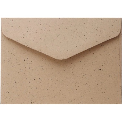 Obálka C6 120g 114x162 Pepper, hnědá