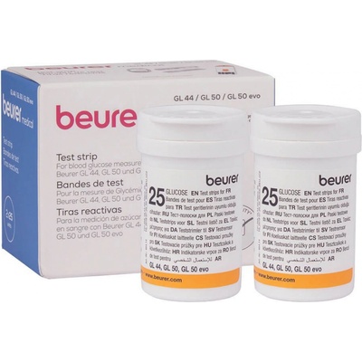 Beurer GL 44 / GL 50 testovacie prúžky 464.15 2 x 25 ks