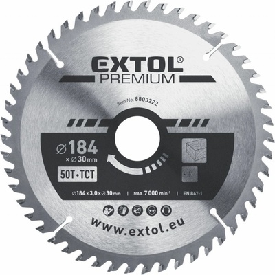 EXTOL PREMIUM 8803241 Pílový kotúč 250x2,2x30 mm 40zubov