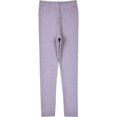 Rebrované dievčenské legíny Atut Levanduľová Dusty lavender