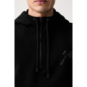G-Star RAW суичър с качулка мъжки с памук Script half zip hdd sw (D27763.D566)