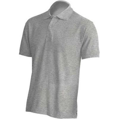Jhk pánské polo triko JHK510 Grey Melange