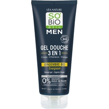 SO'BiO ÉTIC Gel sprchový MEN 3v1 Energizující zázvor 200 ml BIO