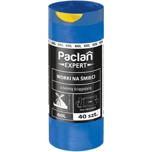 Paclan Торби за боклук Paclan, дебели, 60 л, 40 бр