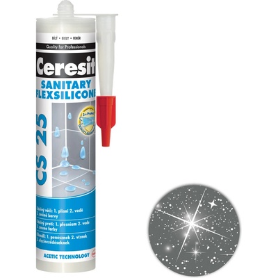 Ceresit CS 25 Sanitárny Silikón 280 g night glow