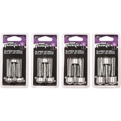 FOX Rage Jigová hlavička Super Screws 30g 3 ks