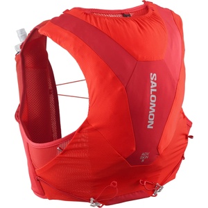 Salomon Раница за трейл бягане Salomon ADV Skin 5 Trail running backpack - Flame Scarlet / Haute Red (502-9537-0314)