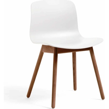 HAY AAC 12 Lacquered Solid Walnut white