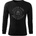 DRAGOWA FIT-T Тениска с дълъг ръкав Molon Labe, черна, 160 г/м2 (11320)