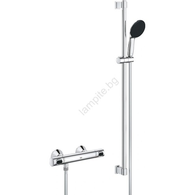 GROHE 34805001 - Термостатен душ смесител precision flow dn 15 хром (gh1118)