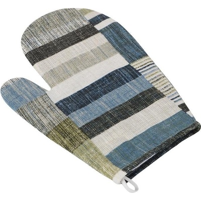 Bellatex chňapka kuchárska CH/539 dlaždice modrošedé 28x18 cm