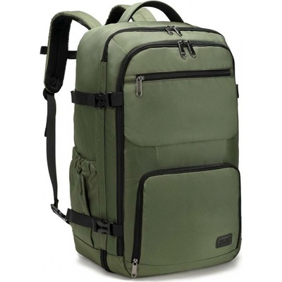 Konofactory Zelený objemný cestovní do letadla Explorer 39 l