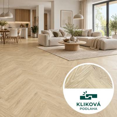 Egibi Canadian Design Herringbone Premium Whistler 625 x 125 mm hnedá 1 m2