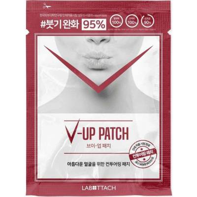 Wooshin Labottach Labottach V-up Patch hydrogelové náplasti pro zpevnění podbradku 2 ks