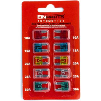 Sada poistiek 10 ks EinParts EPFUSE08