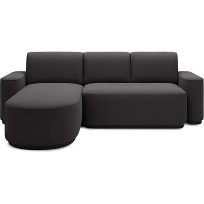 Eltap Тъмносив шенилов разтегателен ъглов диван с място за съхранение (ляв ъгъл) Aurumm - ELTAP (CO-AUR-LT-05ENJ)