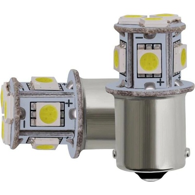 Rabel 24V BA15S 8 smd 5050 P21W 1156 bílá