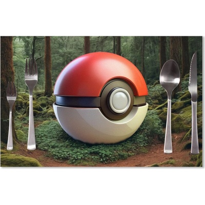 Sablio Prestieranie Pokemon ball Les 40x30cm