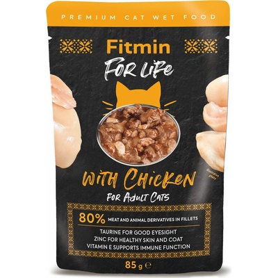 Fitmin For Life Cat adult chicken 85 g
