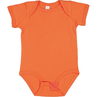 Rabbit Skins Dojčenské body s krátkym rukávom EU Orange Monate